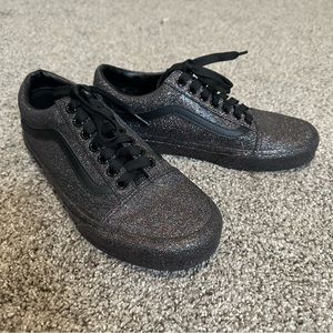 Old Skool Rainbow Glitter Vans *Perfect Condition*